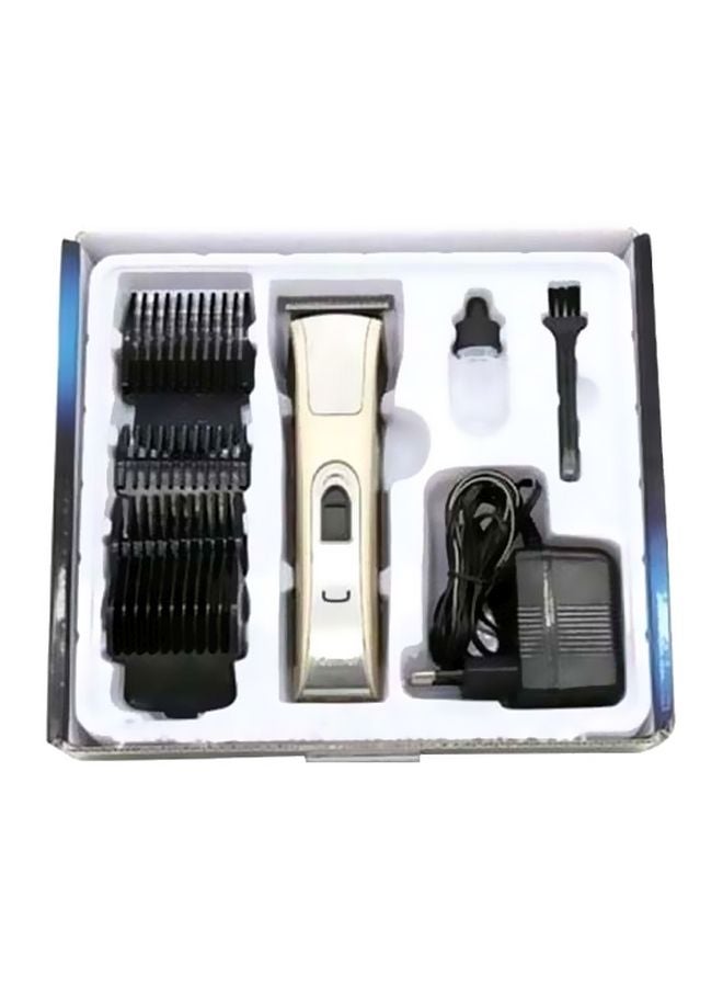 Kemei KM-5017 Rechargeable Hair Trimmer Gold/Black - Image 5