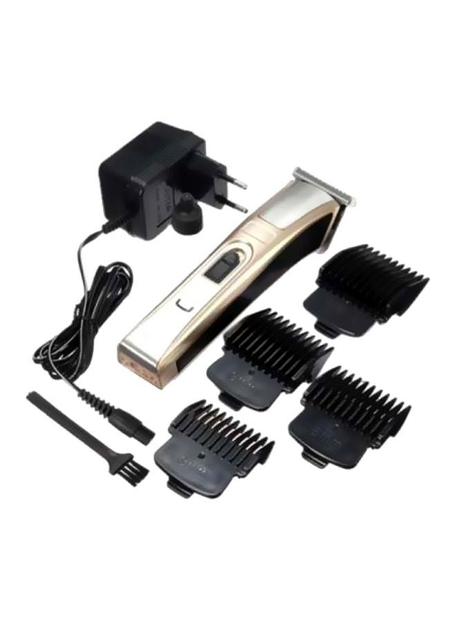 Kemei KM-5017 Rechargeable Hair Trimmer Gold/Black - Image 4