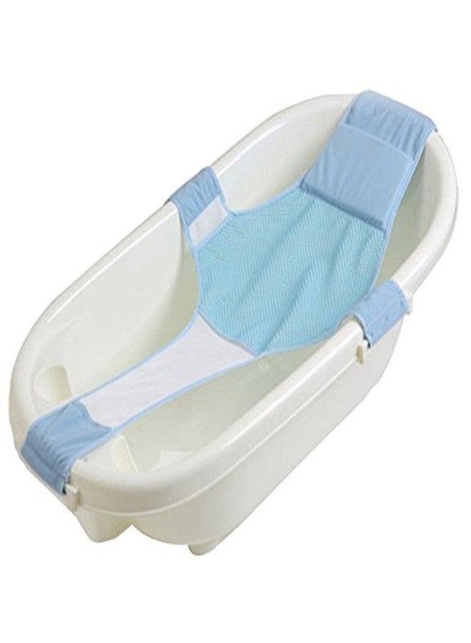 Futaba Adjustable Baby Bath Net Safety Seat Support - Blue - Image 1