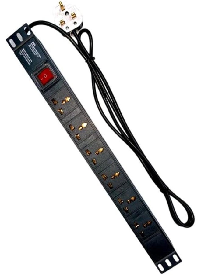 Terabyte PDU Power Strip Network Cabinet Rack Socket; 1.8M Extension Cable - Image 1