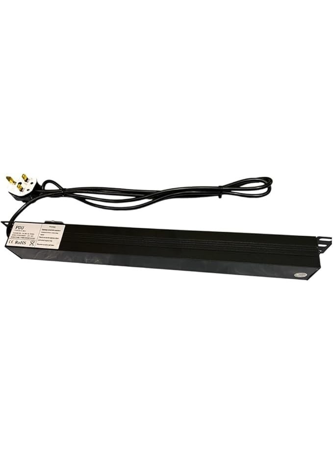 Terabyte PDU Power Strip Network Cabinet Rack Socket; 1.8M Extension Cable - Image 2