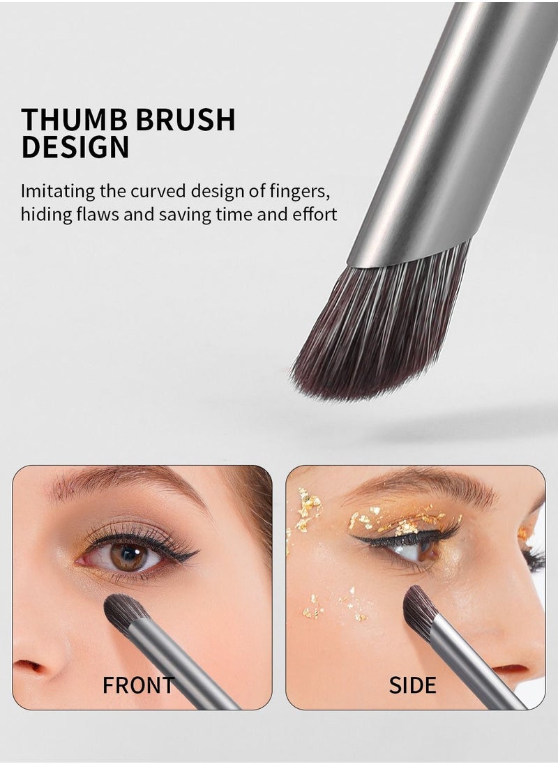 DUcare Makeup Brushes Professional with Bag 22Pcs Makeup Brush Set Premium Synthetic Kabuki Foundation Blending Brush Face Powder Blush Concealers Eye Shadows with Case  - Image 3