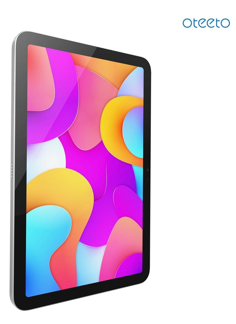 Oteeto Tab 15 Ultra | 10.1'' FHD Display | Ultra-Fast Octa-Core | 8GB RAM + 512GB ROM | Android 14 | 6000mAh Powerhouse | Dual SIM | Premium Performance & Style, SILVER