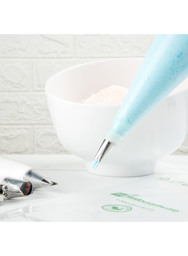 Restaurantware Pastry Tek Piping Tip, 1 Reusable Ruffle Icing Tip - #340, Withstands Dent, Stainless Steel Pastry Tip, Dishwashable, Decorate Cupcakes, Cakes, or Cookies - Image 3