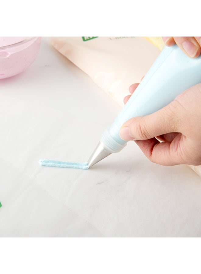 Restaurantware Pastry Tek Piping Tip, 1 Reusable Ruffle Icing Tip - #340, Withstands Dent, Stainless Steel Pastry Tip, Dishwashable, Decorate Cupcakes, Cakes, or Cookies - Image 4