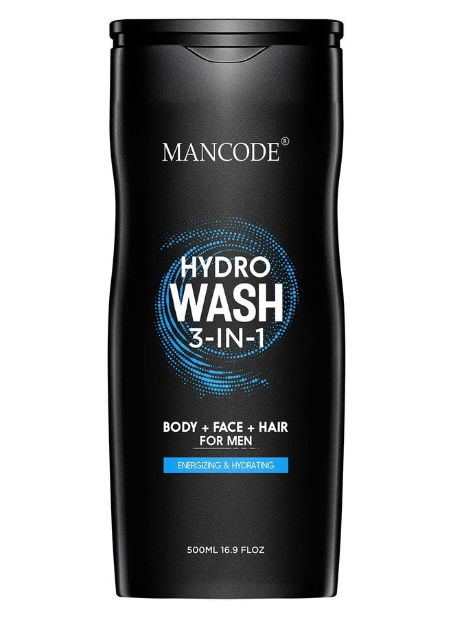 MAN CODE Body Wash For Men Refreshing & Detoxifying Treats Oily Skin Body Wash Gel For Men Size One Bottle - 450Ml (Shea Butter Coffee 3 In1 Hydro Body Wash Gel, Pack Of 3) - Image 4