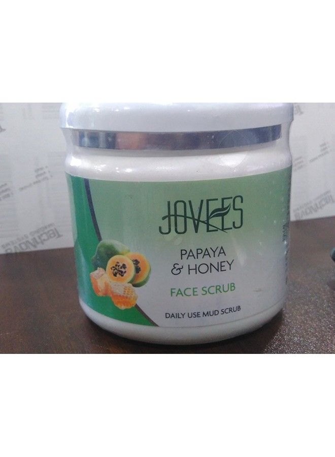 Jovees Papaya & Honey Facial Scrub 400G - Image 1
