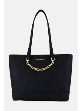 Michael Kors Women Brand Logo Tote Bag 40 L x 27 H x 14 W cm, Black  - Image 1