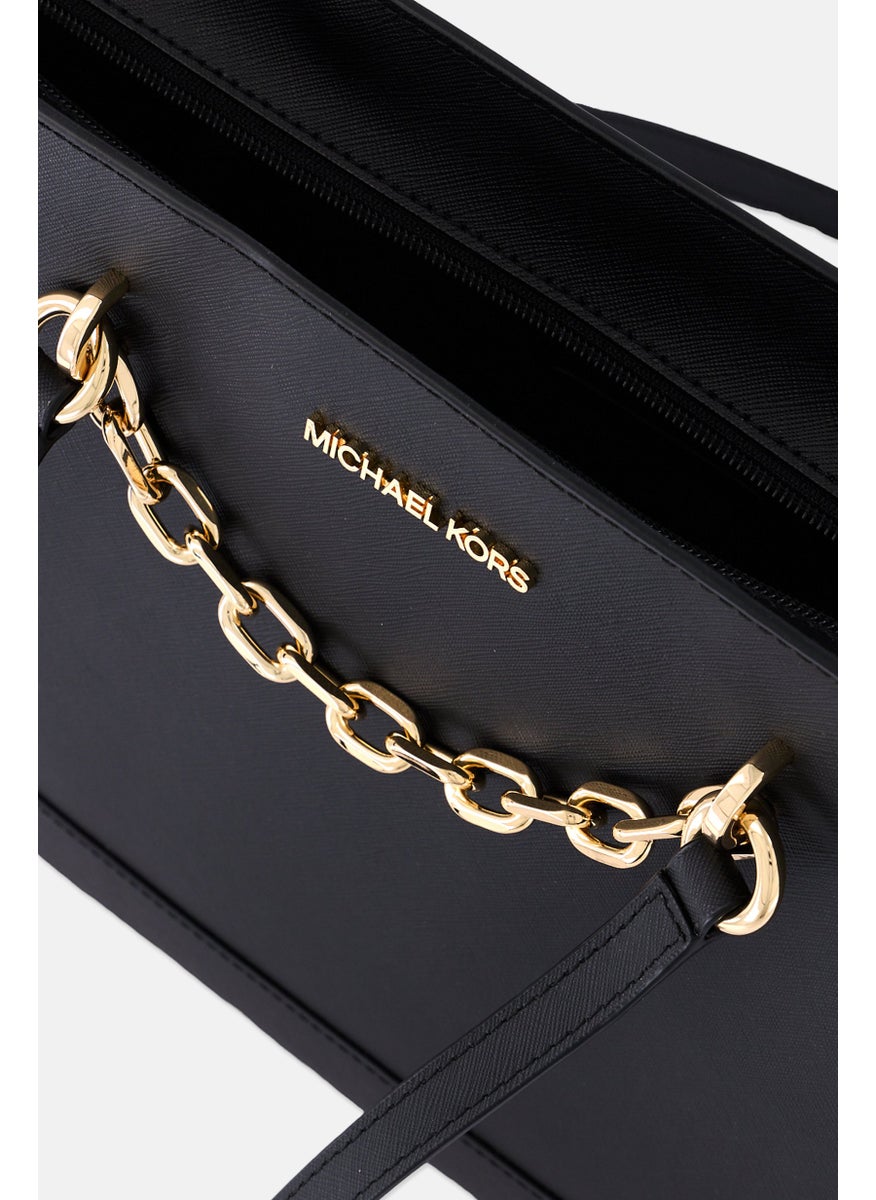 Michael Kors Women Brand Logo Tote Bag 40 L x 27 H x 14 W cm, Black  - Image 4