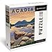Lantern Press Acadia National Park Maine Jordan Pond Illustration 1000 Piece Jigsaw Puzzle for Adults Made in USA with Reference Poster - Image 2