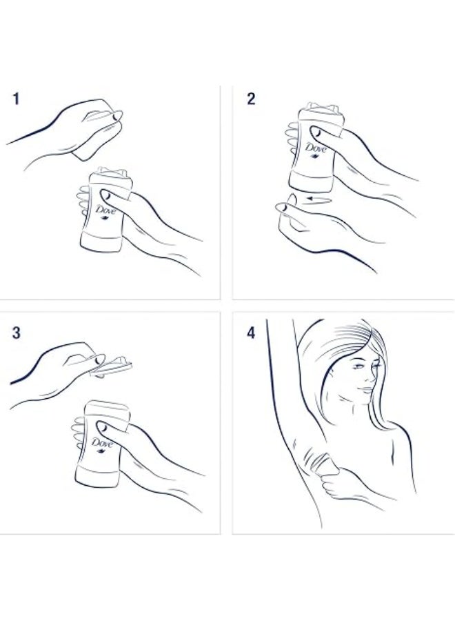 Dove Original Antiperspirant Deodorant Stick 40ml Bundle — Grooming Essentials and Hygiene Body Care for Men and Women — Pack of 6 - Image 5
