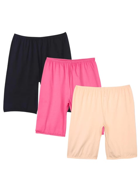 Pack of 3 Cotton 100% Short Underwear for Women