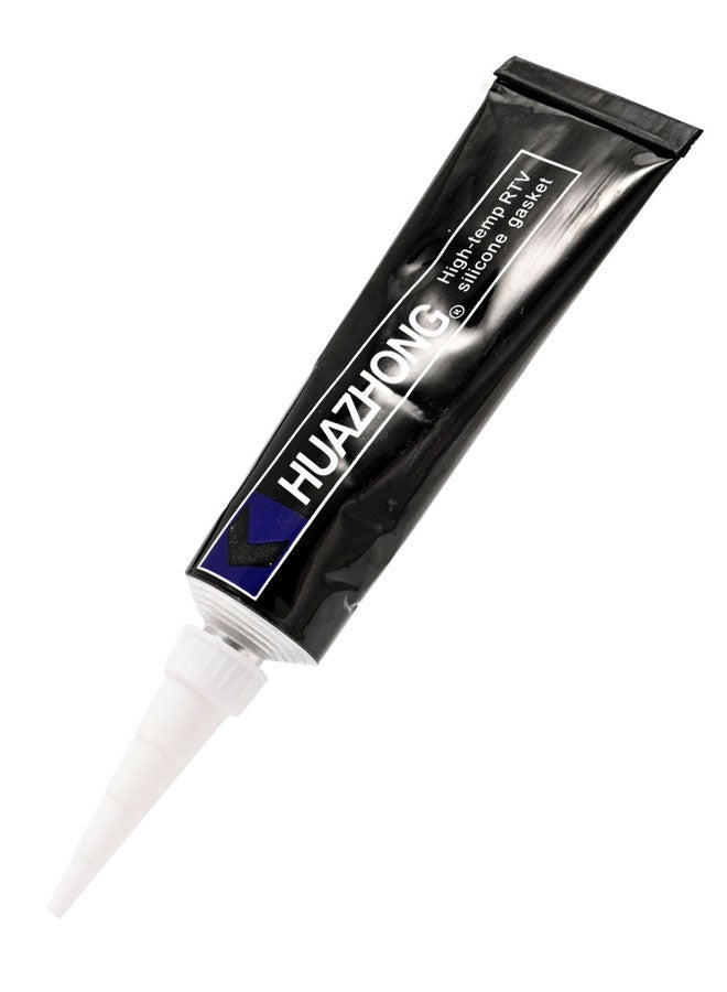 Silicone Sealant - 60g Black - High Temperature RTV Silicone Gasket Maker and Sealant for Engines, Exhaust, and Machinery - Oil Resistant, Flexible, & Durable Sealant for Automotive Repairs - Image 1