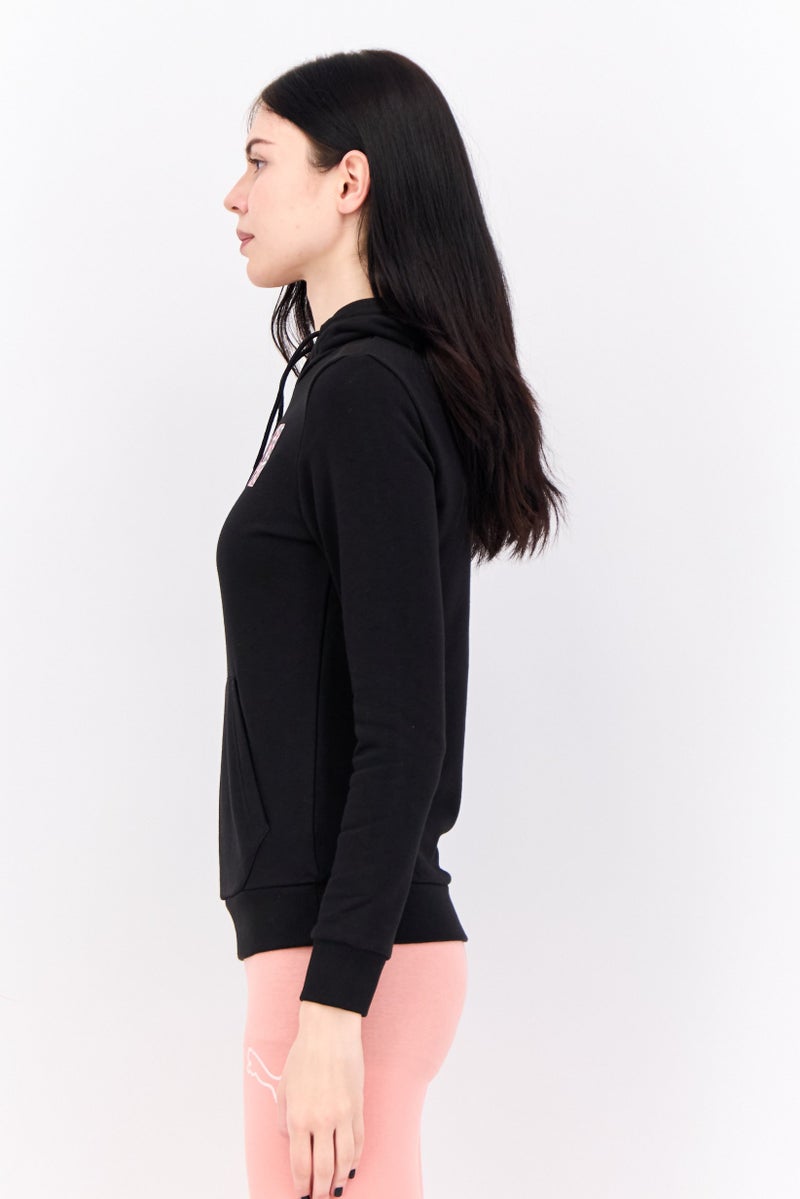 PUMA Women Sportswear Fit Long Sleeves Outdoor Sweatshirt, Black - Image 2