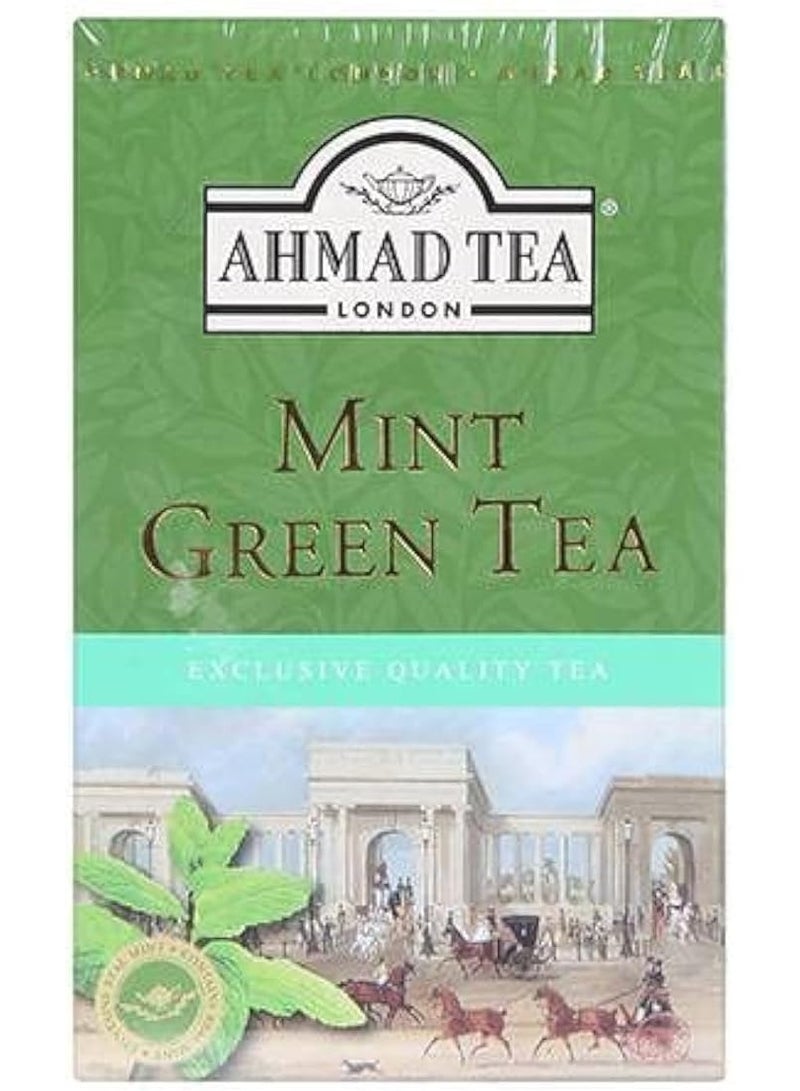 أحمد تي شاي أحمد تي الأخضر بالنعناع - 250 جرام