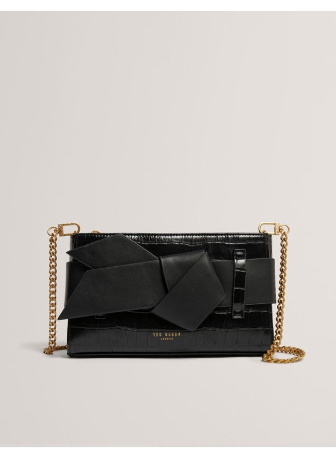 Ted Baker Soft PU Bow Clutch Bag - Image 1