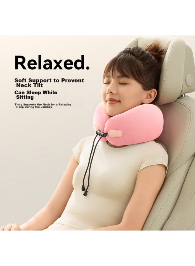 Everythink U-shaped Neck Pillow, Portable Travel Neck Pillow, Airplane Neck Pillow, Neck Support Pillow For Long-distance Travel, Office Use, Nap, U-shaped Neck Pillow - Image 1