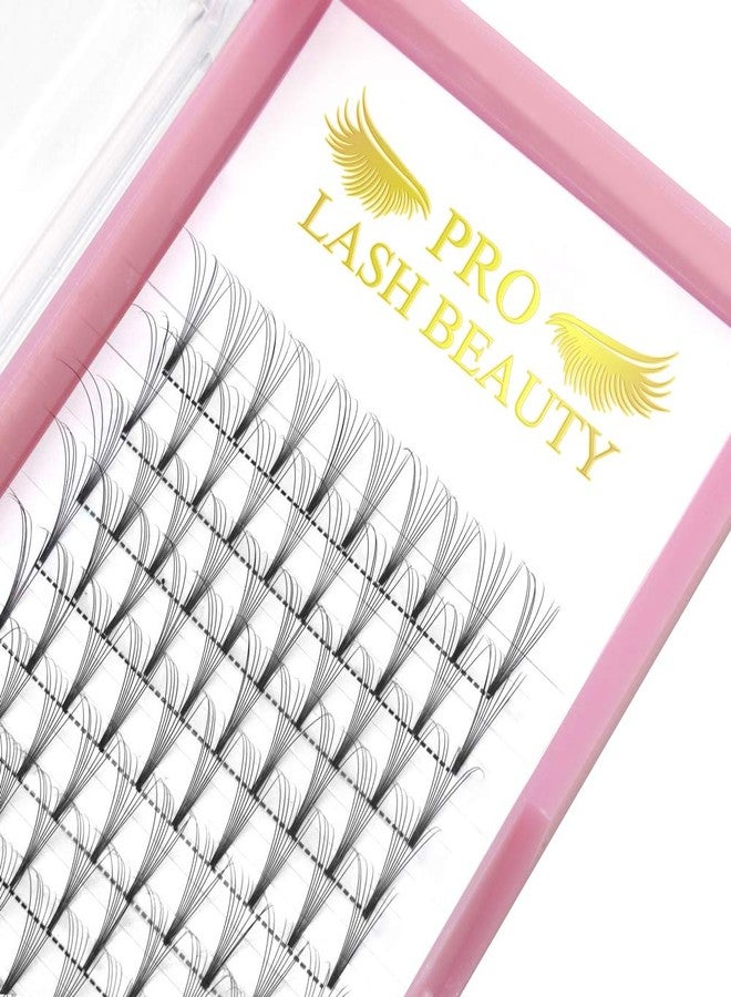 PRO LASHBEAUTY Premade Volume Eyelash Extensions 8D-C-0.07-18 Short Stem Premade Fans Eyelash Extensions 9 to 20 mm Volume Lash Extensions .07 .10 Pre made Lash Fans C D Curl (8D-C-0.07,17mm) - Image 1