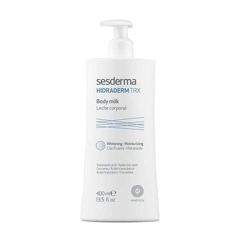 SeSDERMA Sesderma HIDRADERM TRX Body Milk, Restore & Revitalize Skin with Unique Hydrating Ingredients, Daily Essential Lotion, 13.5 fl oz