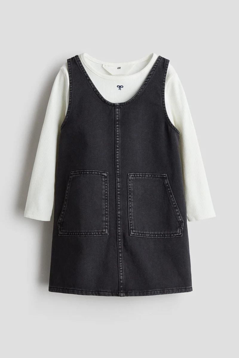 H&M 2-piece dress and top set