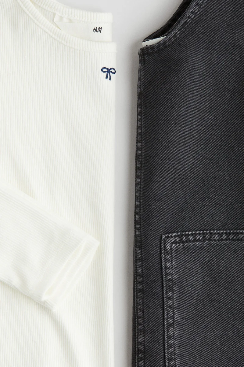 H&M 2-piece dress and top set