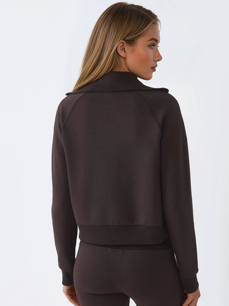 BUSEM Zippered Cotton Jacket with Pockets - Image 3