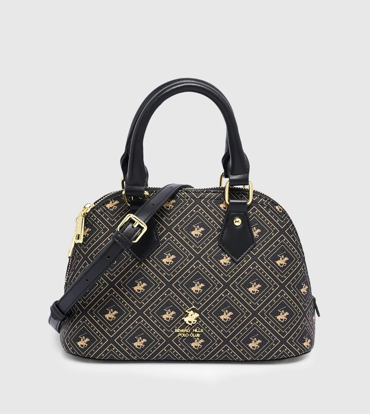 بيفرلي هيلز بولو كلوب حقيبة ساتشيل بنقش الشعار