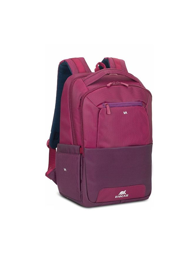 RivaCase 7767 Claret Violet/Purple Laptop Backpack 15.6" - Image 1