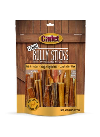 Bully Sticks For Small, Medium And Large Dogs  AllNatural Beef Pizzle, High Protein, Low Fat, LongLasting, Grain & RawhideFree Dog Chews For Aggressive Chewers, XSmall (8 Ounce) - pzsku/ZA8A0E46C603A249B49FBZ/45/_/1726219868/674597d6-f68a-4ce2-b618-27cd11e5ef86
