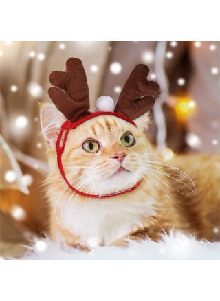 Red antler hair band