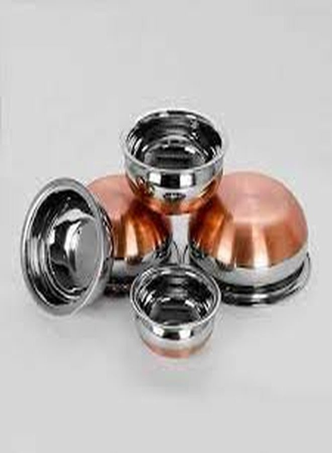 EMINENT TRADERS 5 pcs Copper Handi - Image 1