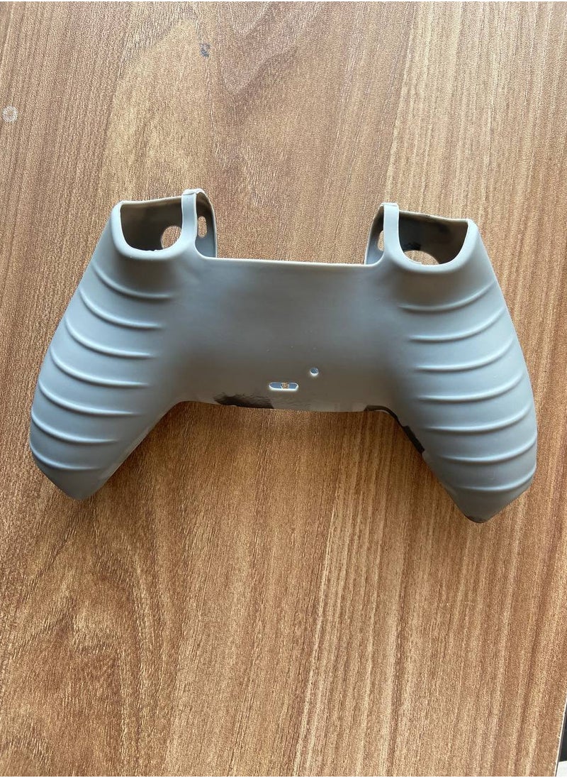 Generic - PS5 Controller Skin,Silicone Grips for PlayStation 5 Controller Anti Slip Cover Case Protector for Dual Sense 5 Controller - 8pcs Pro ThumbGrips  (Army gray) - Image 1