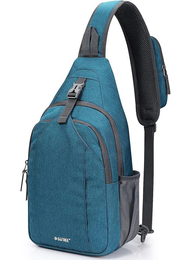 G4Free Sling Bag Backpack Anti Theft Chest Shoulder Bag Crossbody Gym Daypack with Earphone Hole for Outdoor Cycling Travel Hiking Men Women - Image 1