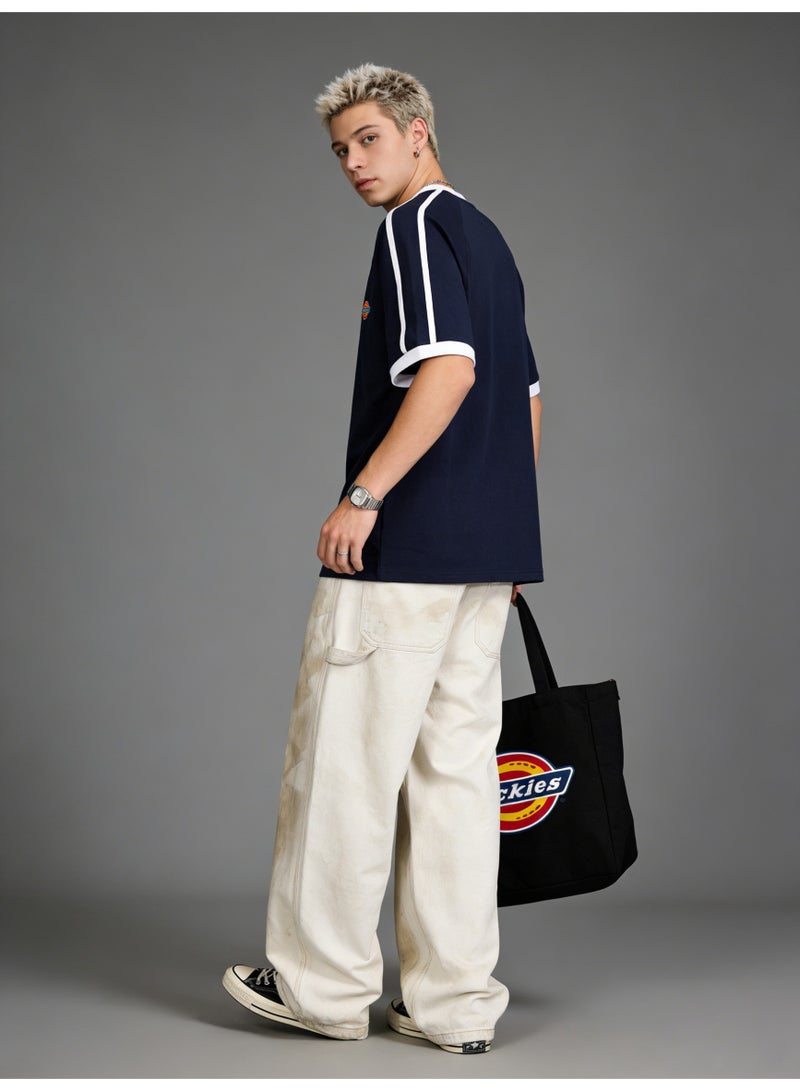 Dickies short sleeve tri-color logo graphic couple T-shirt top - Image 5