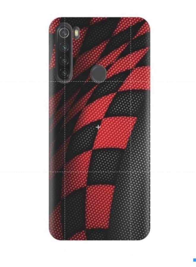 AMC DESIGN Protective Case Cover For Xiaomi Redmi Note 8T Red/Black