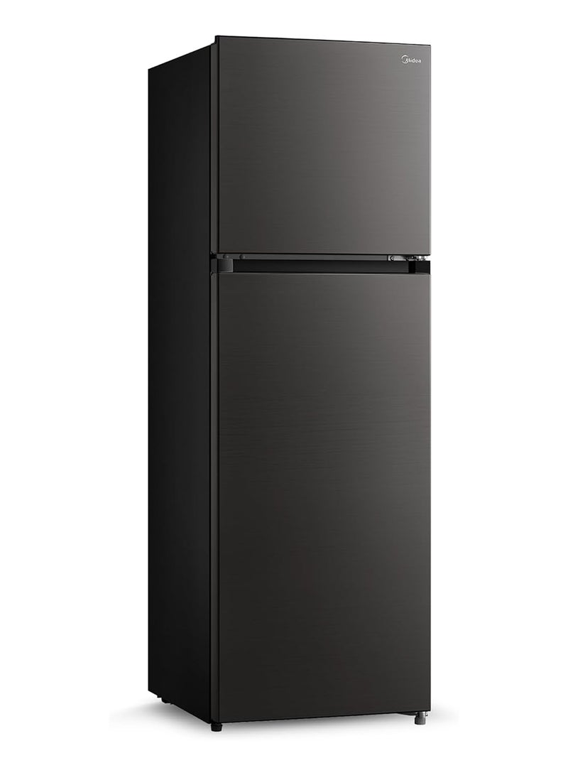 Midea 390L Gross & 262L Net Double Door Refrigerator With Multi-Air Flow Technology, Equipped With Smart Sensor, Inverter Quattro, Active-C Fresh Technology & Smart Cooling 390 L MDRT390MTE28AE Jazz Black - Image 2