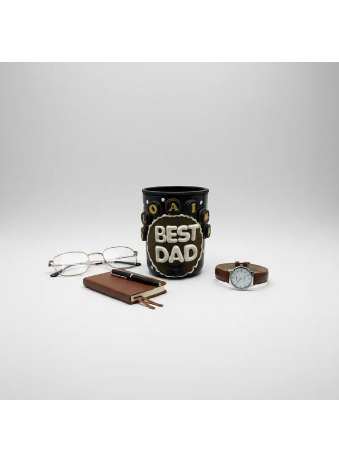 Handmade Scented Candle - Best Dad - Image 1