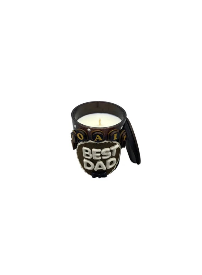 Handmade Scented Candle - Best Dad - Image 2