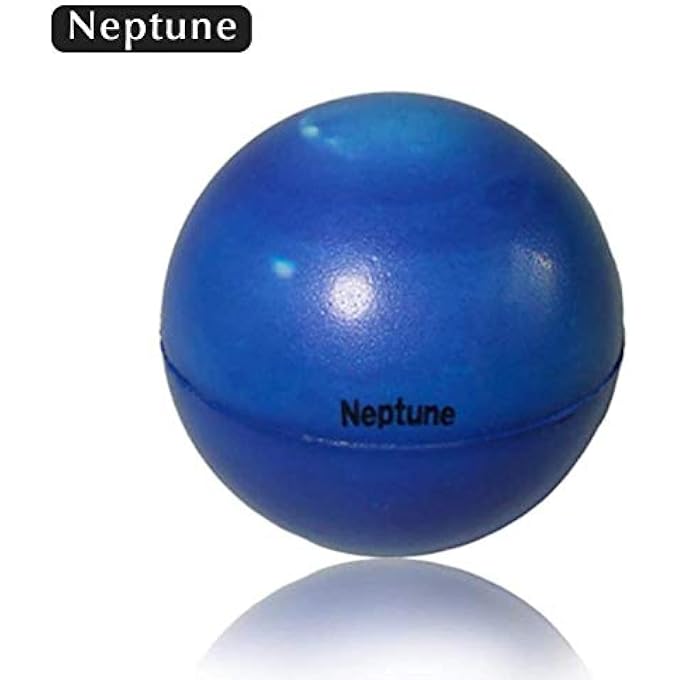 NOENNULL Color Printing Star Ball, Sponge Balls, Stress Relief Solar Planets Balls for Kids and Adults, 9 Pieces Innovative Planet Shapes (9PCS) - Image 2