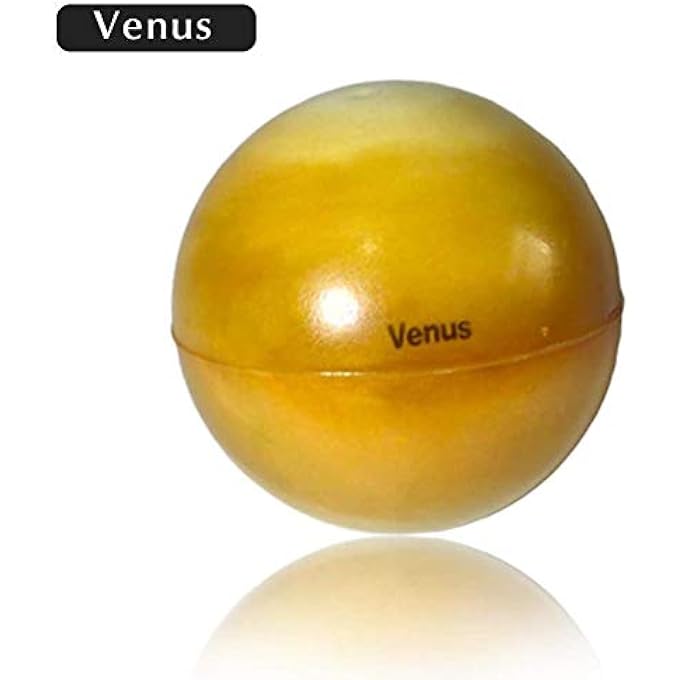 NOENNULL Color Printing Star Ball, Sponge Balls, Stress Relief Solar Planets Balls for Kids and Adults, 9 Pieces Innovative Planet Shapes (9PCS) - Image 5