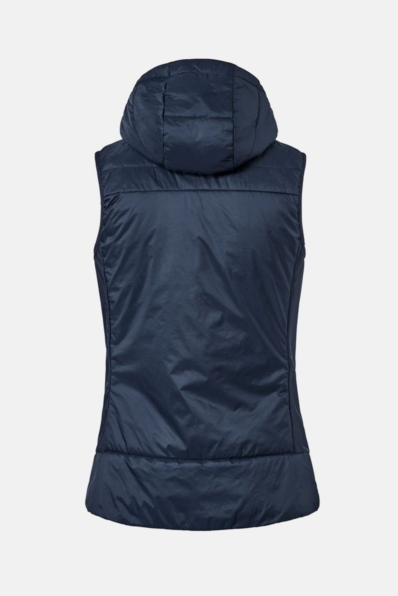 Tchibo Women Plain Quilted Waist Jacket, Navy - Image 2