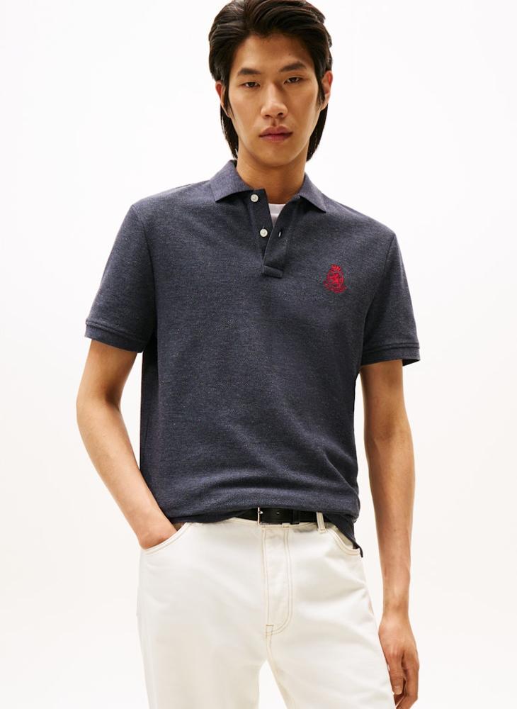 تومي هيلفيغر قميص بولو بي كيه بقصة عادية من ثي كريست - Image 1