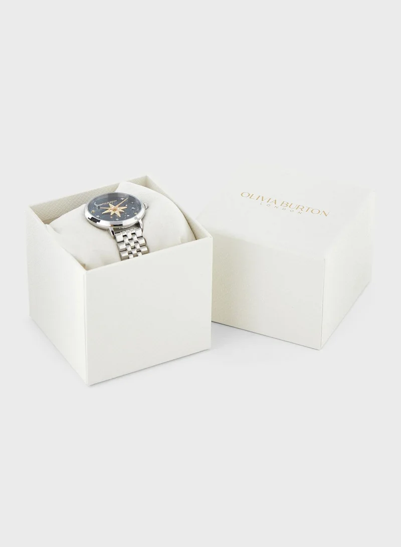 OLIVIA BURTON Ob Signature 
Celestial Nova Analog Watch