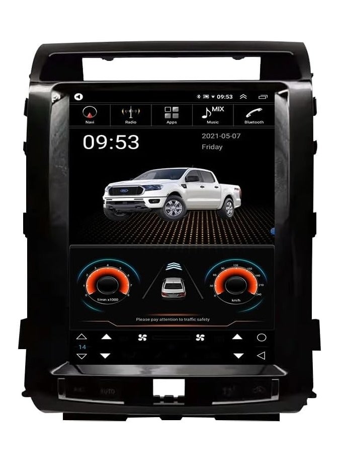 SHEZA STAR 12.1 Inch Tesla Style Android Car Stereo For Toyota Land Cruiser 2008-2015 2GB RAM 32GB ROM M-Link Wi-Fi BT, Radio GPS, IPS Touch Screen with AHD Camera Included - Image 1