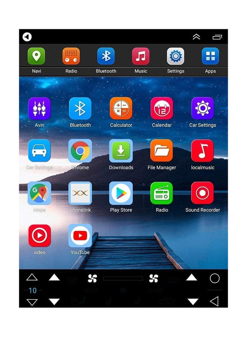 SHEZA STAR 12.1 Inch Tesla Style Android Car Stereo For Toyota Land Cruiser 2008-2015 2GB RAM 32GB ROM M-Link Wi-Fi BT, Radio GPS, IPS Touch Screen with AHD Camera Included - Image 4