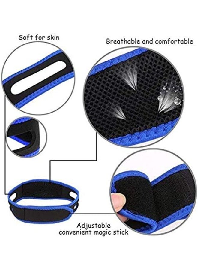 حزام الذقن المضاد للشخير – جهاز إيقاف الشخير للرجال والنساء – حزام ذقن متوافق مع أجهزة CPAP لمتنفسي الفم – حل مريح لتحسين جودة النوم - Image 2