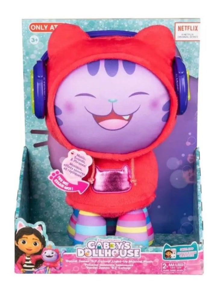 Gabby's Dollhouse - DJ Catnip Musical Plush - Image 1