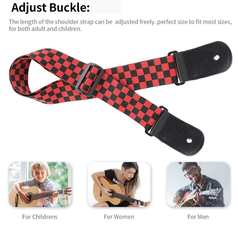 Device Of Urban Infotech Guitar Strap Belt for Acoustic & Electric Guitar Adjustable Buckle Guitar Strap Modern Design Guitar Belt For Acoustic/Bass/Electric Guitars - Image 4