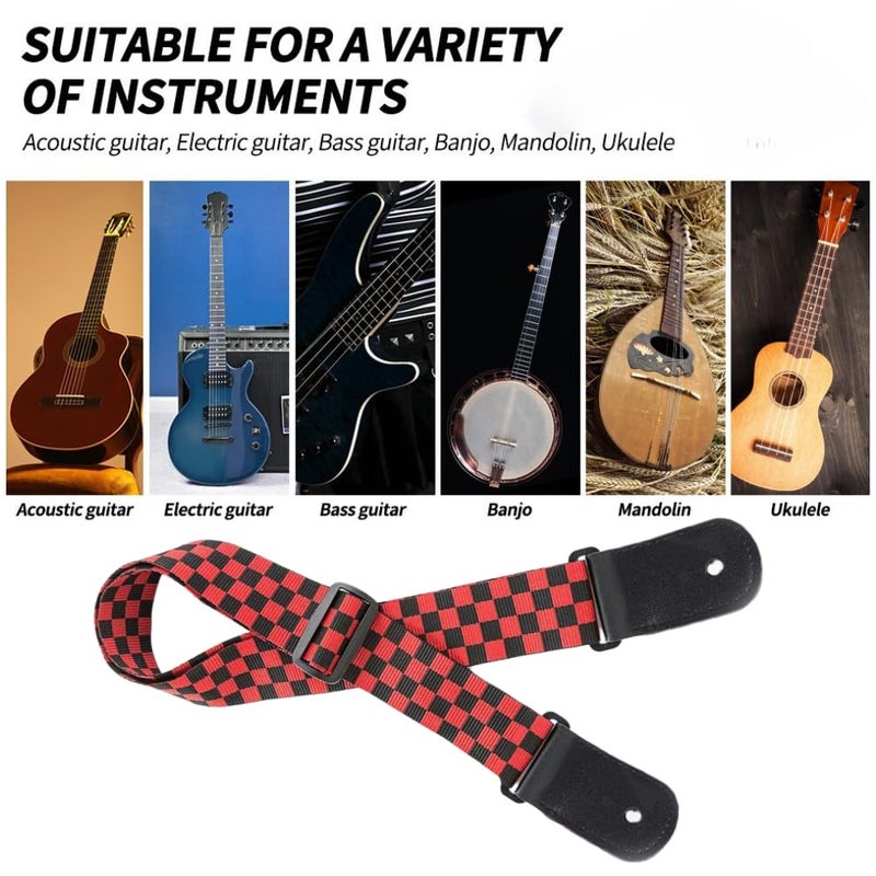 Device Of Urban Infotech Guitar Strap Belt for Acoustic & Electric Guitar Adjustable Buckle Guitar Strap Modern Design Guitar Belt For Acoustic/Bass/Electric Guitars - Image 5