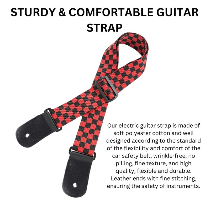 Device Of Urban Infotech Guitar Strap Belt for Acoustic & Electric Guitar Adjustable Buckle Guitar Strap Modern Design Guitar Belt For Acoustic/Bass/Electric Guitars - Image 3